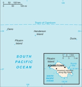Pitcairn﹐Henderson﹐Ducie and Oeno Islands